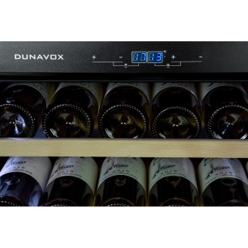 Dunavox vinski frižider potpuno ugradni trozonski DAVG-114.288DSS.TO-3